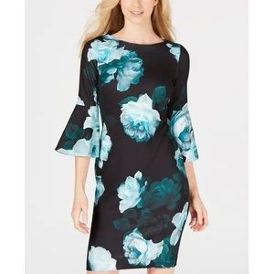 Calvin Klein Floral Sheath Dress